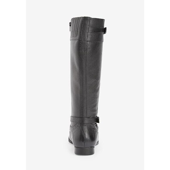 Comfort View The Janis Tall Double Buckle Knee High Boots Size 8W - Picture 4 of 5